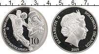 Продать Монеты Соломоновы острова 10 долларов 2009 Серебро