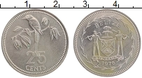 Продать Монеты Белиз 25 центов 1975 Медно-никель