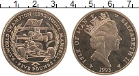 Продать Монеты Остров Мэн 5 фунтов 1993 Медно-никель