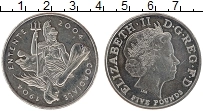 Продать Монеты Великобритания 5 фунтов 2004 Медно-никель