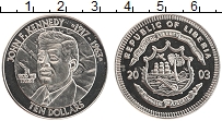 Продать Монеты Либерия 10 долларов 2003 Медно-никель