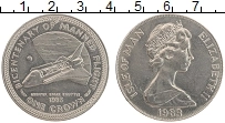 Продать Монеты Остров Мэн 1 крона 1983 Медно-никель