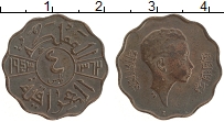 Продать Монеты Ирак 4 филса 1943 Бронза
