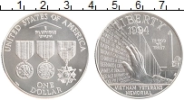 Продать Монеты США 1 доллар 1994 Серебро