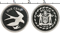 Продать Монеты Белиз 1 цент 1974 Серебро