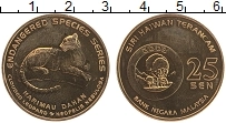 Продать Монеты Малайзия 25 сен 2003 Латунь