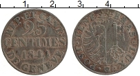 Продать Монеты Швейцария 25 сантим 1844 Серебро