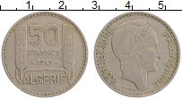 Продать Монеты Алжир 50 франков 1949 Медно-никель