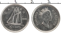 Продать Монеты Канада 10 центов 2000 Медно-никель