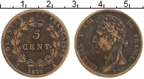 Продать Монеты Франция 5 центов 1830 Бронза