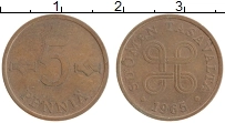 Продать Монеты Финляндия 5 пенни 1971 Медь