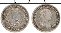Продать Монеты Эссекуибо и Демерара 1/2 гуильдера 1816 Серебро