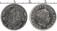 Продать Монеты Карибы 10 центов 2009 Медно-никель