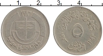 Продать Монеты Египет 5 пиастров 1973 Медно-никель