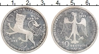 Продать Монеты ФРГ 10 марок 1993 Серебро