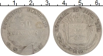 Продать Монеты Коста-Рика 50 сентаво 1886 Серебро