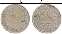 Продать Монеты Сальвадор 5 сентаво 1914 Серебро