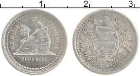 Продать Монеты Гватемала 1/2 реала 1889 Серебро