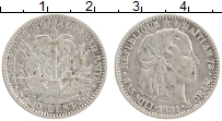 Продать Монеты Гаити 20 сантим 1882 Серебро