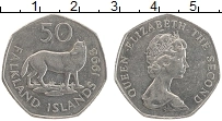 Продать Монеты Фолклендские острова 50 центов 2002 Медно-никель