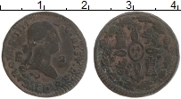 Продать Монеты Испания 2 мараведи 1814 Медь