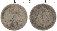 Продать Монеты Венгрия 10 крейцеров 1869 Серебро
