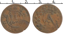 Продать Монеты Мекленбург-Шверин 3 пфеннига 1692 Медь