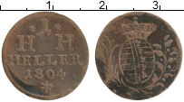 Продать Монеты Саксония 1 хеллер 1788 Медь