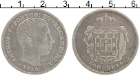 Продать Монеты Португалия 500 рейс 1856 Серебро