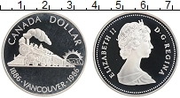 Продать Монеты Канада 1 доллар 1986 Серебро