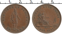 Продать Монеты Канада 1 су 1852 Медь