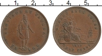 Продать Монеты Канада 1 су 1852 Медь