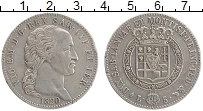 Продать Монеты Сардиния 5 лир 1820 Серебро