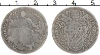 Продать Монеты Ватикан 2 джулио 1758 Серебро