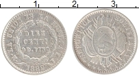 Продать Монеты Боливия 10 сентаво 1880 Серебро