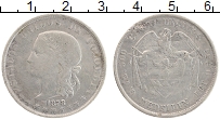 Продать Монеты Колумбия 5 десим 1876 Серебро