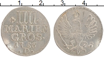 Продать Монеты Пруссия 4 марьенгрош 1756 Серебро