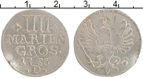 Продать Монеты Пруссия 4 марьенгрош 1756 Серебро