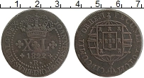 Продать Монеты Португалия 40 рейс 1812 Медь