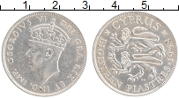 Продать Монеты Кипр 18 пиастр 1938 Серебро