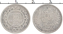 Продать Монеты Тунис 50 сантим 1891 Серебро