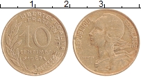 Продать Монеты Франция 10 сантим 1968 Медно-никель
