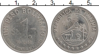 Продать Монеты Боливия 1 боливиано 1968 Медно-никель