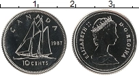 Продать Монеты Канада 10 центов 1984 Никель