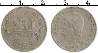 Продать Монеты Аргентина 20 сентаво 1906 Медно-никель