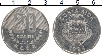Продать Монеты Коста-Рика 20 колон 1994 Медно-никель
