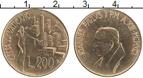 Продать Монеты Ватикан 200 лир 1991 