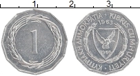 Продать Монеты Кипр 1 милс 1963 Алюминий
