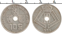 Продать Монеты Бельгия 10 сантим 1939 Медно-никель