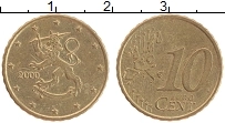 Продать Монеты Финляндия 10 евроцентов 1999 Медно-никель